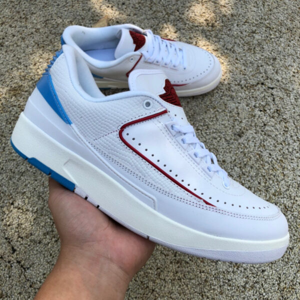 White Blue Red Titan x Air Jordan - Image 10