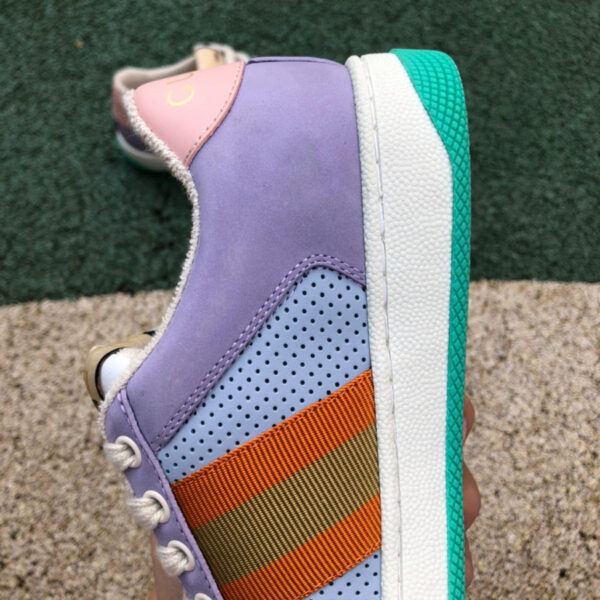 Gucci Low Top Purple Pink - Image 5