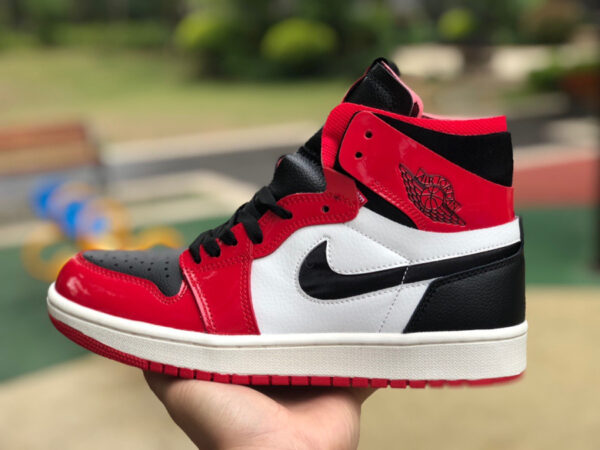 Black And White Red Air Jordan - Image 4