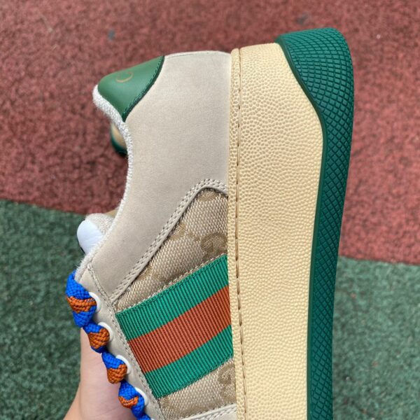 Gucci Thick-Soled Chubby Rice Gray Green - Image 3