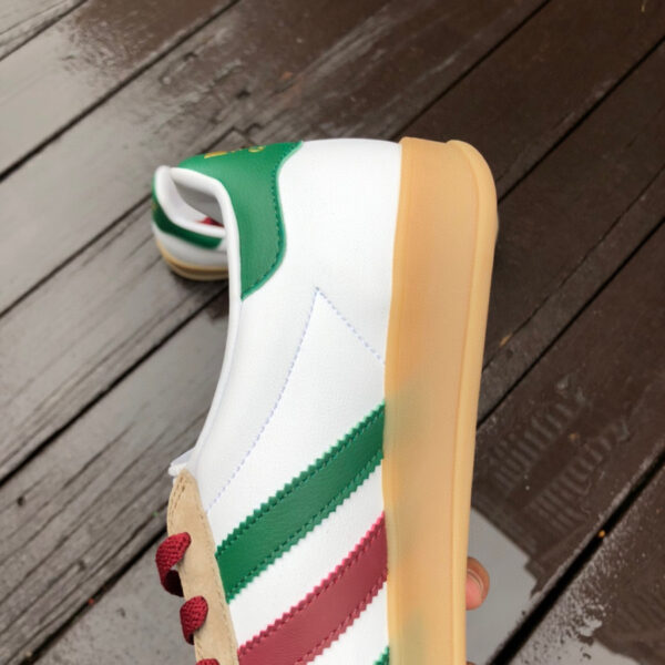 Gucci Co-Branded Adidas White Brown - Image 4