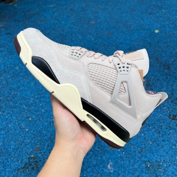 AJ4amm pink GX pure original A MA MANIÉRE x Air Jordan 4 Retro joint AJ4 pink retro FZ4810-200 - Image 4