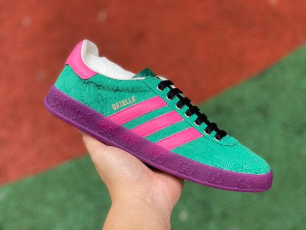 Gucci Canvas Green Pink Guangzhou - Image 4