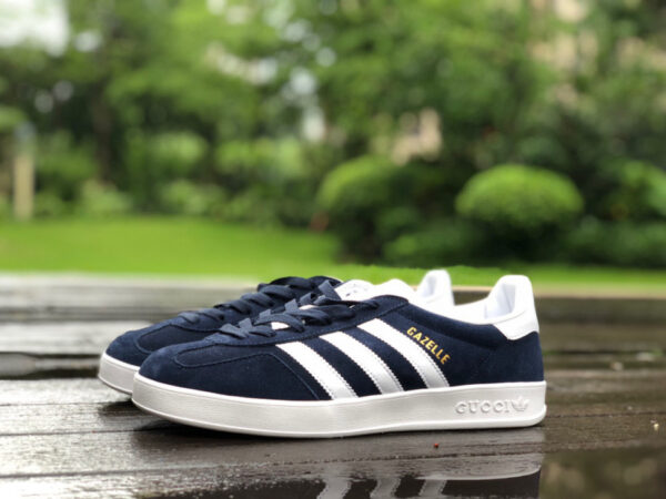 Gucci Co-Branded with Adidas White Sapphire Blue