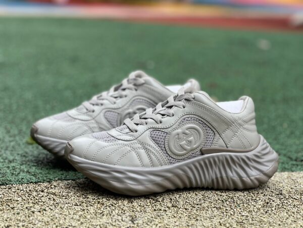 Gucci Dad Shoes 2.0 Gray Leather