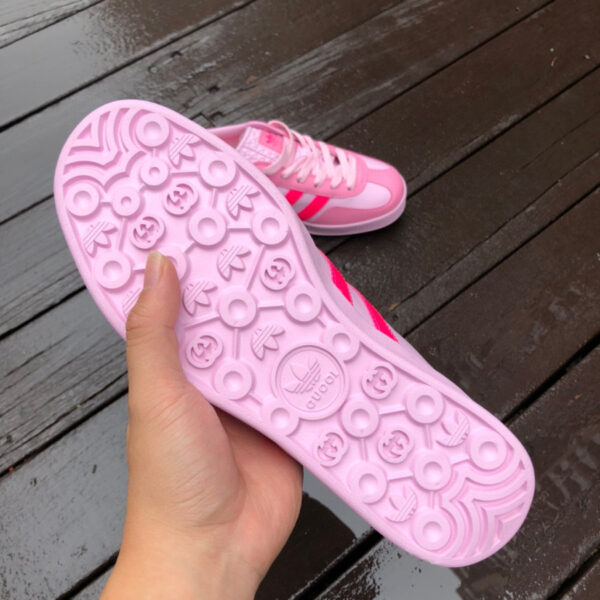Gucci Co-Branded Adidas Pink - Image 5