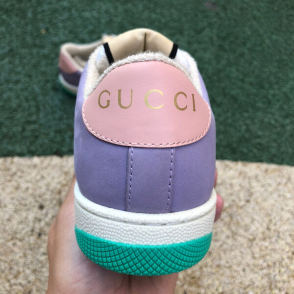 Gucci Low Top Purple Pink - Image 4
