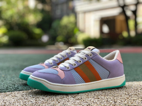 Gucci Low Top Purple Pink