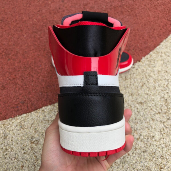 Black And White Red Air Jordan - Image 3