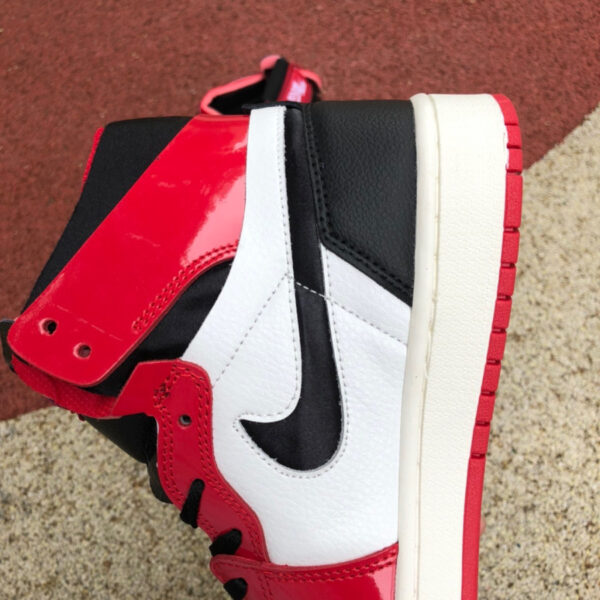 Black And White Red Air Jordan - Image 2