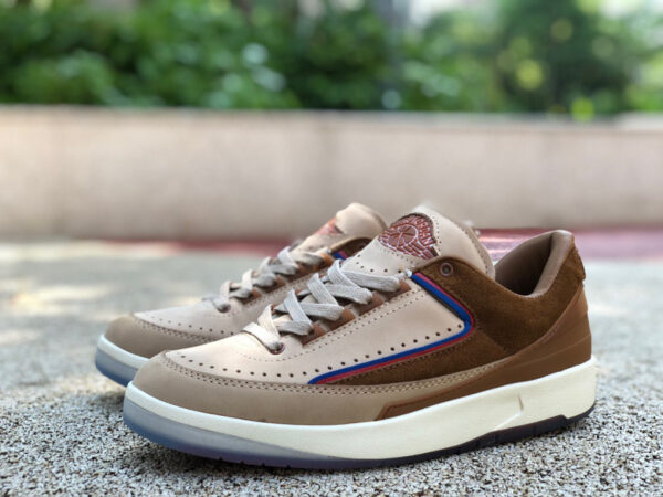 brown Titan x Air Jordan