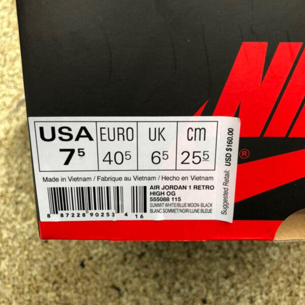 Blue Crown Air Jordan - Image 5