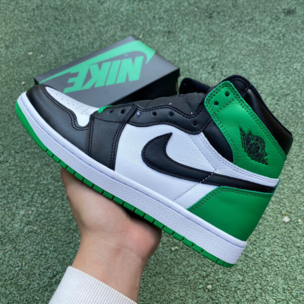 Black And White Green Air Jordan - Image 3