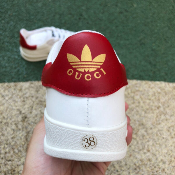 Gucci co-branded Adidas White Gray - Image 2
