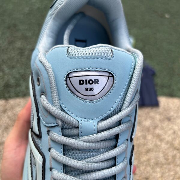 Dior B30 Blue Mesh fabric - Image 6