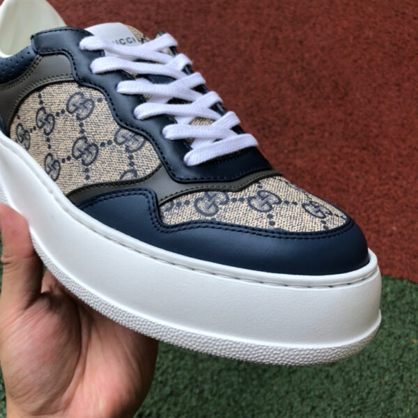 Gucci Thick-Soled Blue-Brown - Image 4