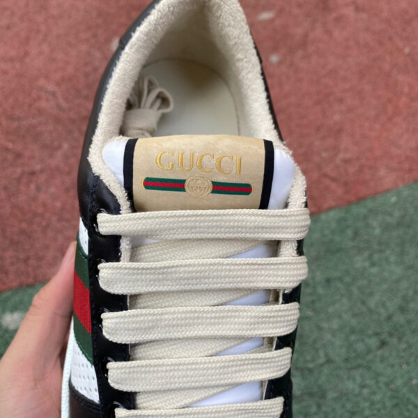 Gucci Low Top Black And White - Image 2