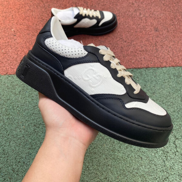 Gucci Thick Sole Black and White - Image 2