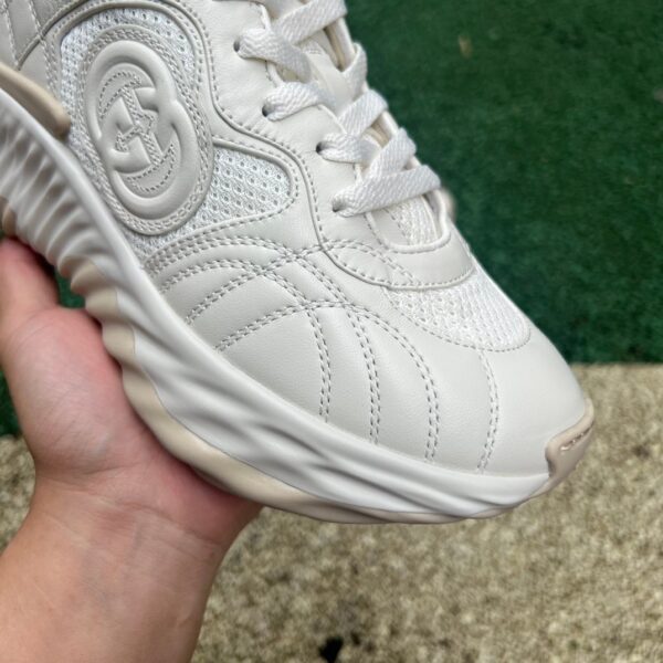 Gucci Dad Shoes 2.0 Rice White Leather - Image 2
