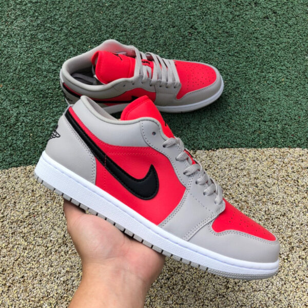 Gray Pink Air Jordan - Image 2