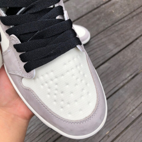 White Gray Pink Air Jordan - Image 5
