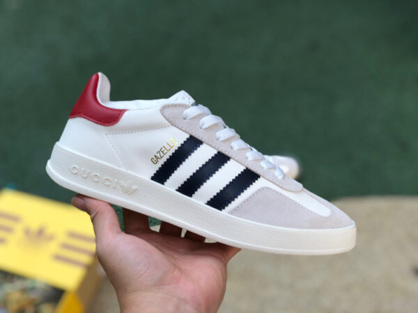Gucci co-branded Adidas White Gray - Image 3