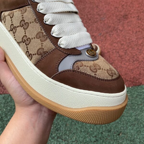 Gucci Thick-Soled Chubby Brown - Image 3