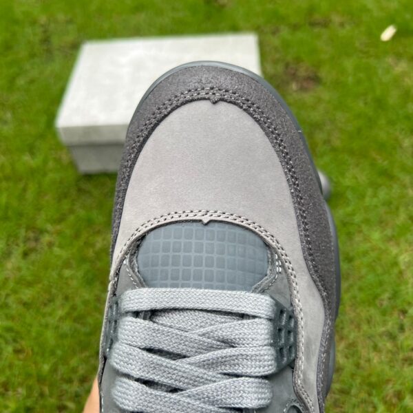 AJ4 Gray Paris Olympics y version ⚡️Air Jordan 4 SEF “Paris Olympics” FQ7928-001 - Image 3