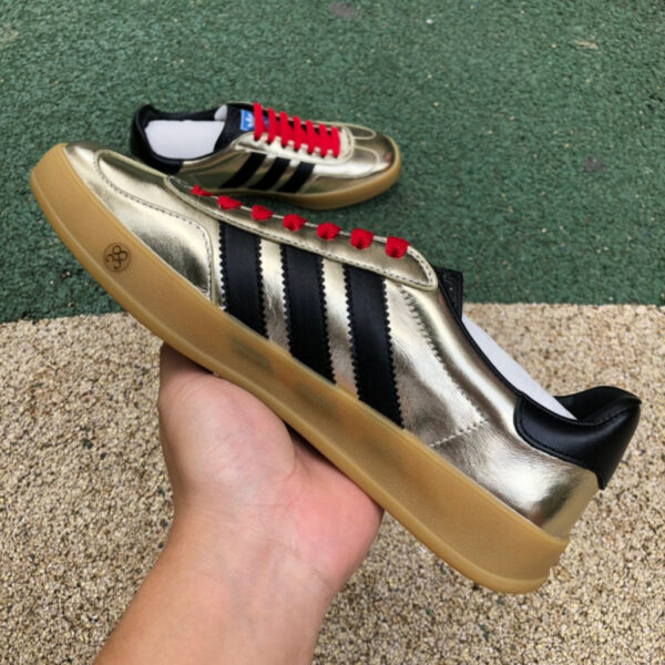 Gucci Co-Branded Adidas Gold Black And Red - Image 2
