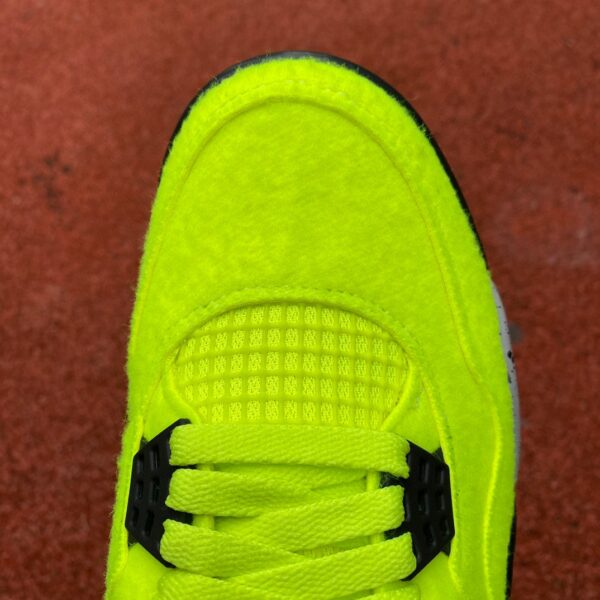 AJ4 Tennis 🎾 Fluorescent Green Air Jordan 4 Tagz Logo DV6773-700 - Image 8