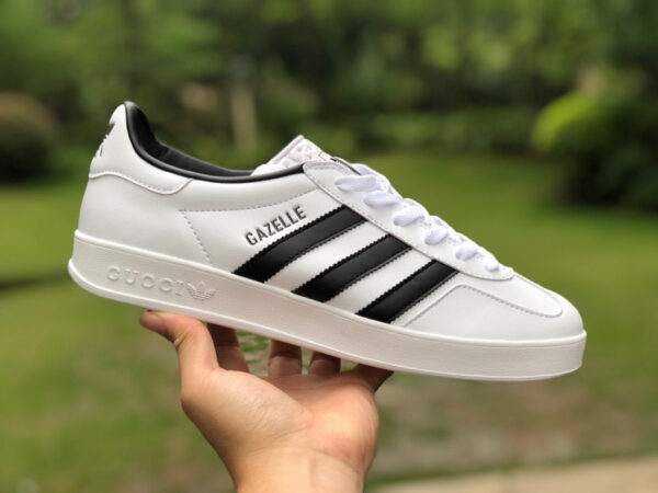 Gucci Co-Branded Adidas White And Black - Image 3