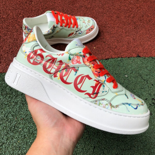 Gucci Thick-Soled Light Green - Image 2