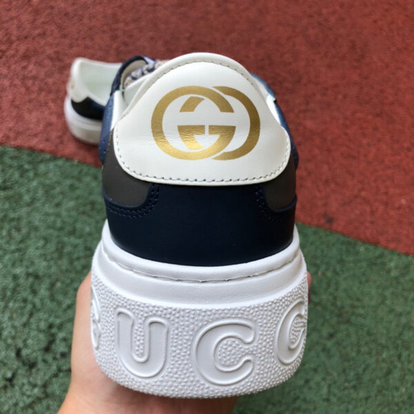 Gucci Thick-Soled Blue-Brown - Image 3
