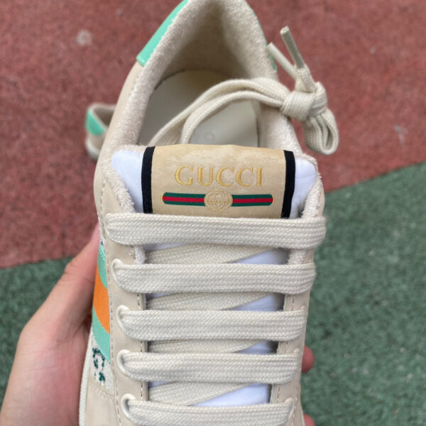 Gucci Low Top Gray Green - Image 3