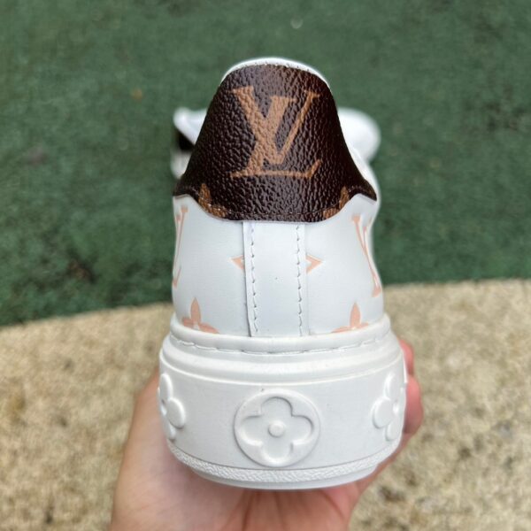 LOUIS VUITTON Time Out Cowhide White Brown Colorful - Image 3