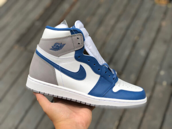 Gray Blue Air Jordan - Image 2