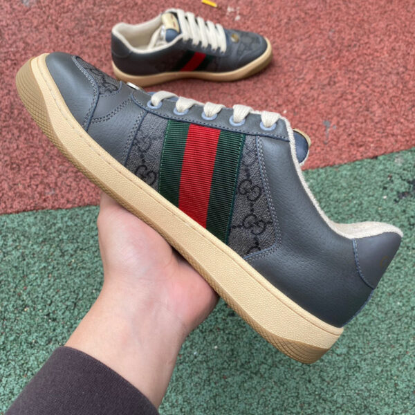 Gucci Low-Top Carbon Gray - Image 3