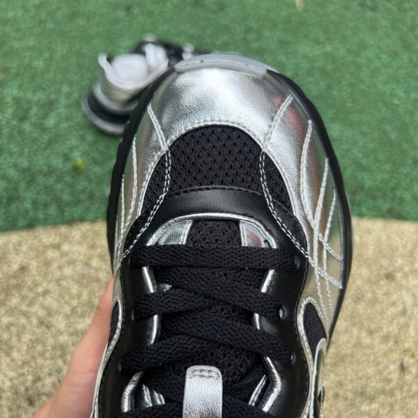 Gucci Dad Shoes 2.0 Black Silver Leather - Image 8