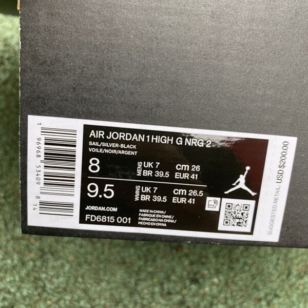Golf Liquid Silver Metallic  Air Jordan - Image 3