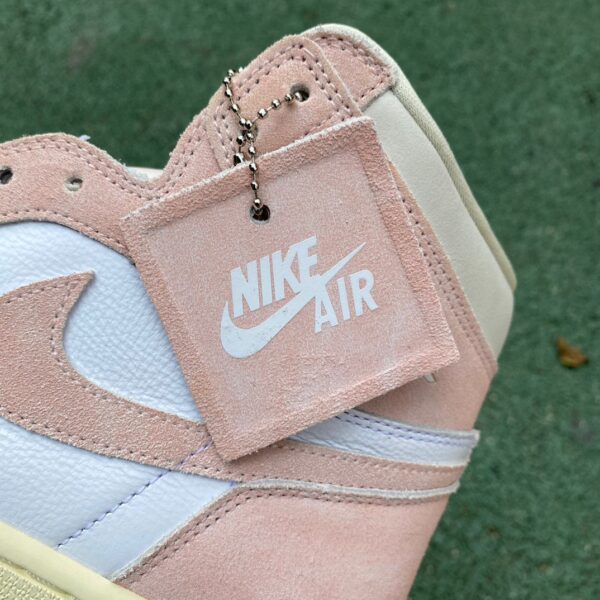 Washed White Pink Air Jordan - Image 3