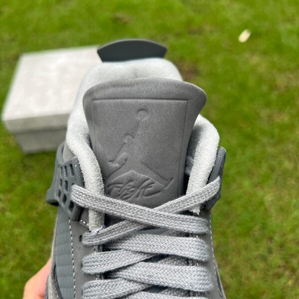 AJ4 Gray Paris Olympics y version ⚡️Air Jordan 4 SEF “Paris Olympics” FQ7928-001 - Image 2