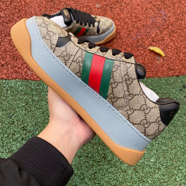 Gucci Fat Butt Hollow Brown Gray - Image 2