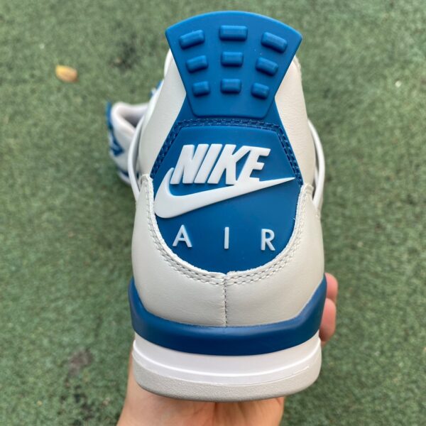 AJ4 white blue "Military Blue" 2024 white blue FV - Image 10