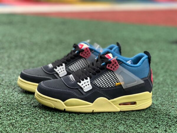 AJ4un Knight Black Blue Cut x UNION Knight Black Blue South Coast DC9533-001