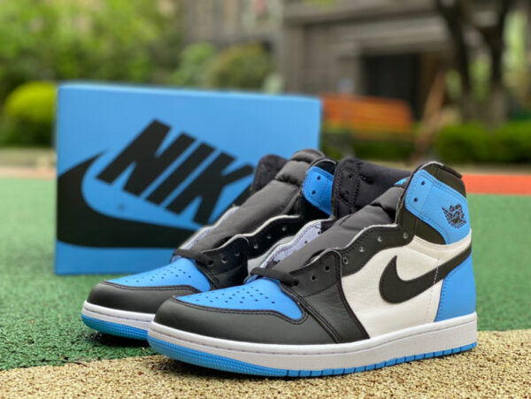 Black North Carolina University Blue Air Jordan