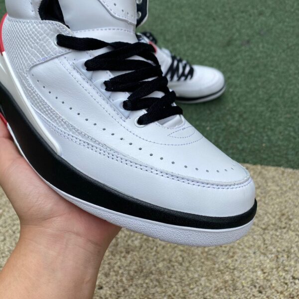 White Red Air Jordan - Image 2