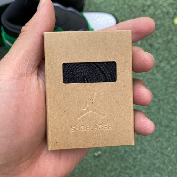 Black And White Green Air Jordan - Image 2