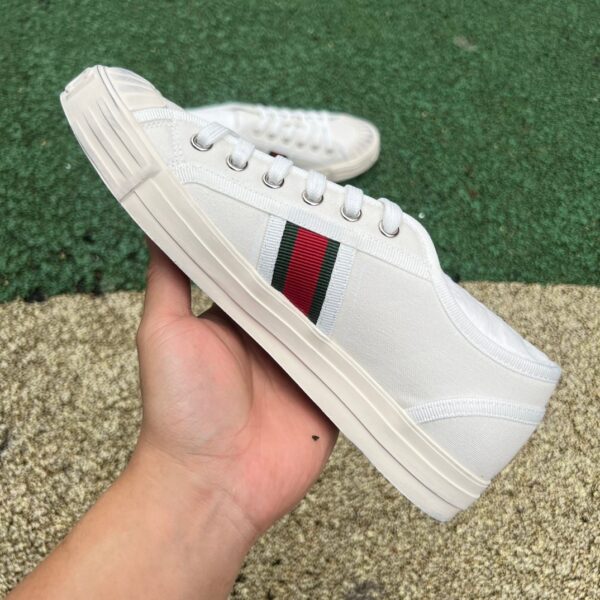 GUCCI Canvas Shoes Off-White - Image 2