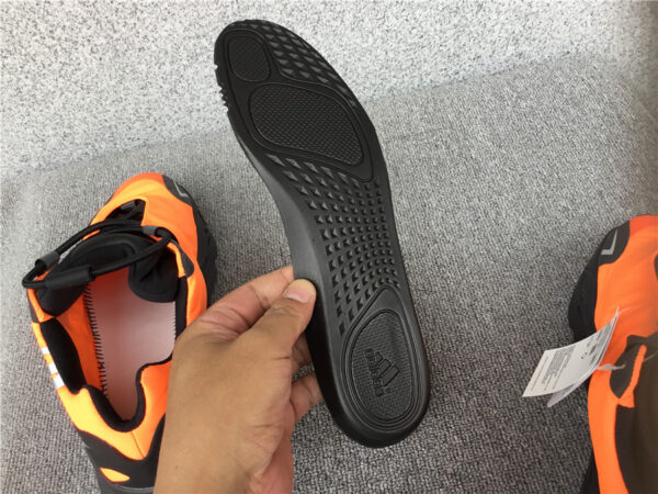 Yeezy Boost  Black Orange  Reflective - Image 17