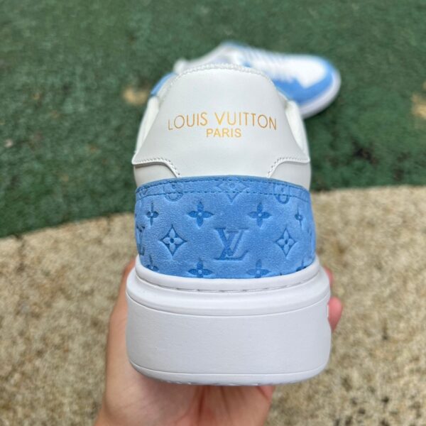 Beverly Hills Sneaker White Blue LV - Image 7